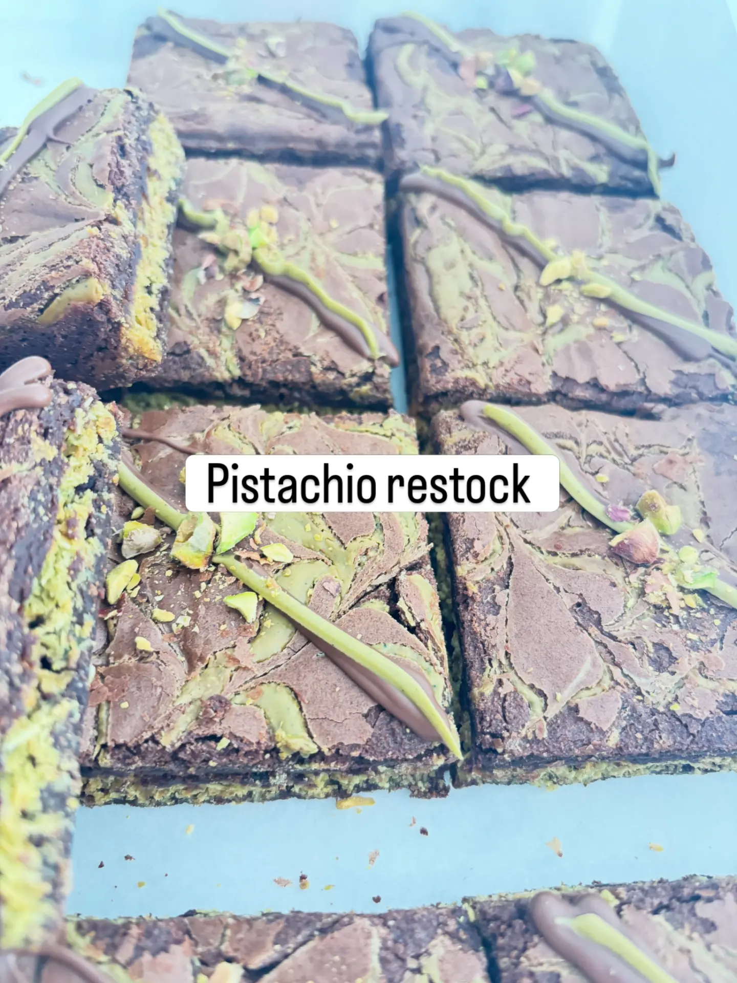 Pistachio Brownie