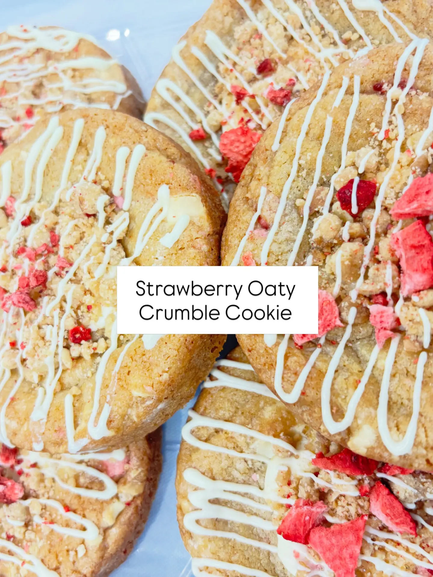 Strawberry Oaty Crumble
